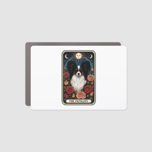 Papillon Car Magnet