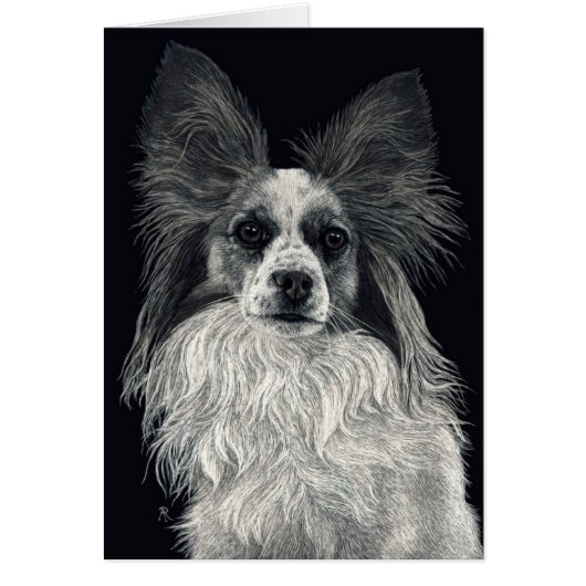 Papillon Card - "Sparkles" (Front)