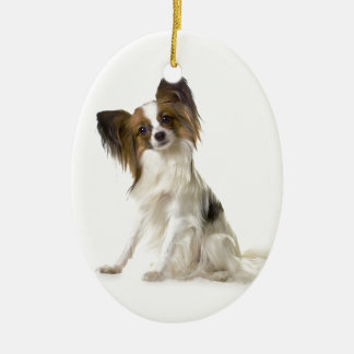 Papillon Ceramic Ornament