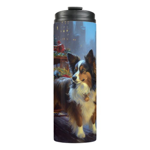 Papillon Christmas Festive Season Thermal Tumbler