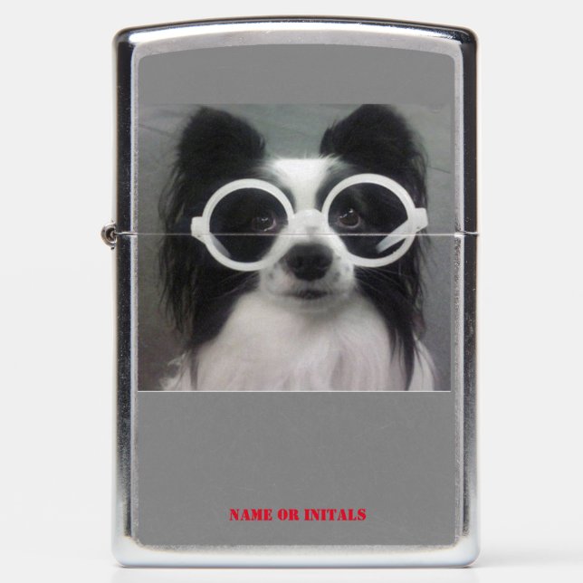 PAPILLON "COOP" ZIPPO LIGHTER (Front)