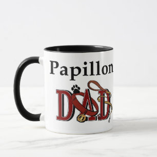 Papillon Dad Gifts Mug