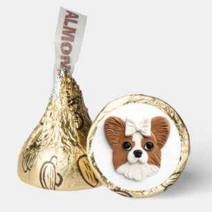 Papillon Dog 3D Inspired Hershey®'s Kisses®
