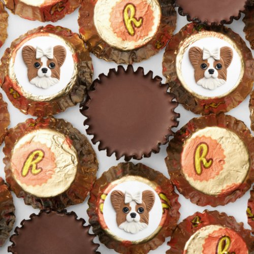 Papillon Dog 3D Inspired Reeses Peanut Butter Cups