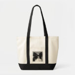 Papillon Dog Canvas Tote Bag