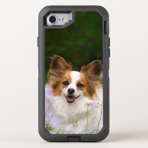 Papillon Dog Cute Romantic Photo - Phoneprotect OtterBox Defender iPhone SE/8/7 Case