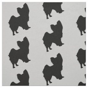 Papillon Dog Fabric