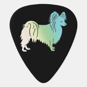 Papillon Dog Guitar Pick