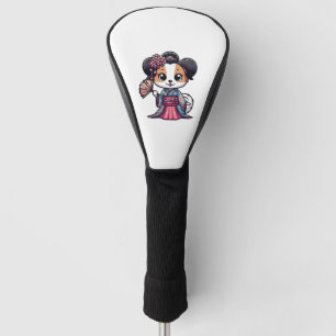 Papillon Dog Kimono   Golf Head Cover
