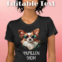 Papillon Dog Mom Sunglasses