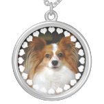 Papillon Dog Necklace