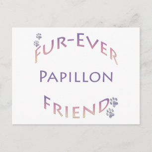 Papillon Furever Postcard