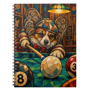 Papillon, Geometric Mosaic Notebook