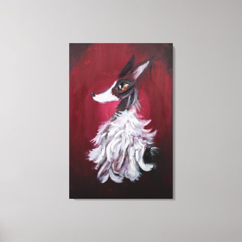 Papillon Glam Canvas Print