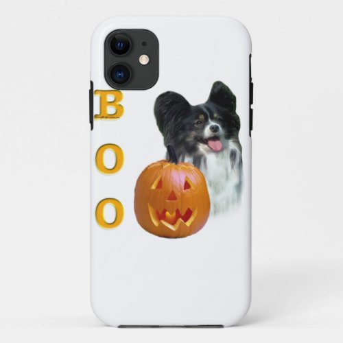 Papillon Halloween BOO iPhone 11 Case