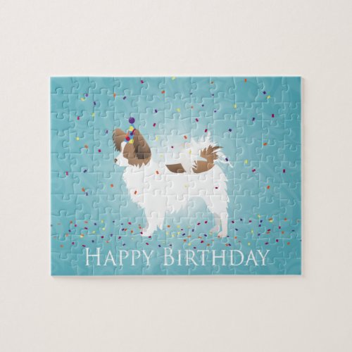 Papillon _ Happy Birthday Jigsaw Puzzle