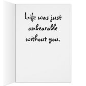 Papillon I'm so Glad You're Back (Inside (Right))