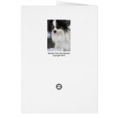 Papillon I'm so Glad You're Back Cards (Back)