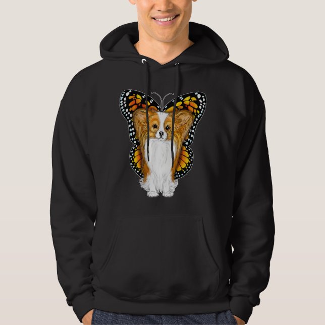 Papillon in Disguise Hoodie (Front)