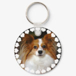 Papillon Keychain