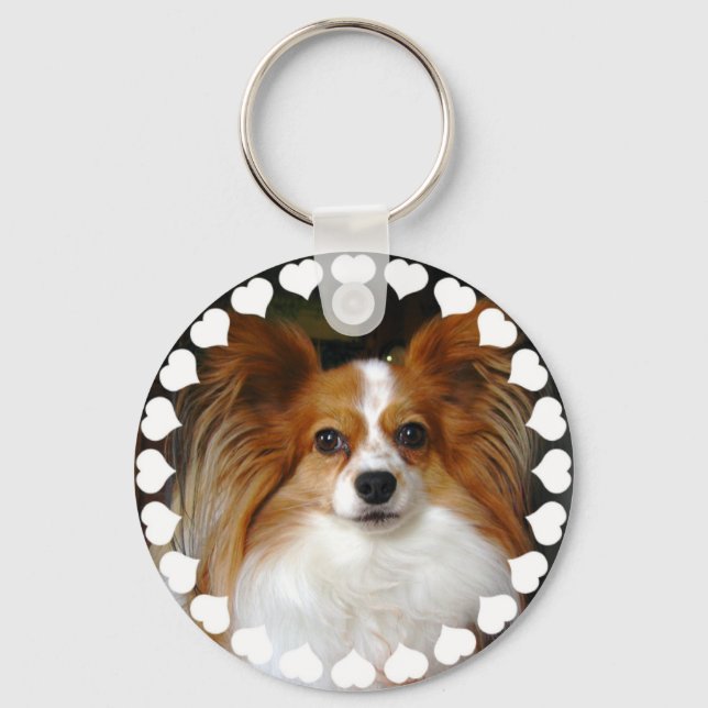 Papillon Keychain (Front)