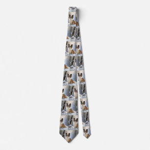 Papillon Let It Snow Christmas Neck Tie