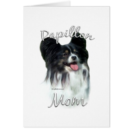 Papillon Mom 2 Cards (Front)