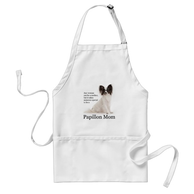 Papillon Mom Apron (Front)
