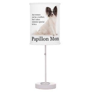 Papillon Mom Table Lamp