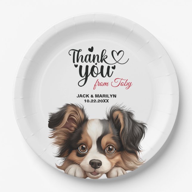 Papillon Paper Plates (Front)