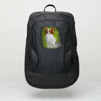 papillon,papilon,papillon dogs,papillon dog, port  authority® backpack