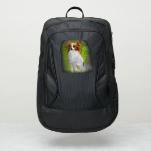 papillon,papilon,papillon dogs,papillon dog, port port authority® backpack