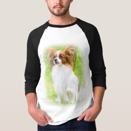 papillonpapilonpapillon dogspapillon dog T_Shirt