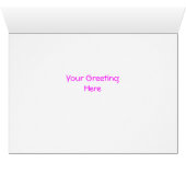 Papillon Pink Comfort Cards (Inside Horizontal (Bottom))