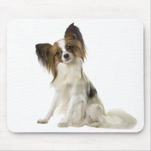 Papillon Puppy Mom Dog Lover Puppies Fur Mama Mouse Pad
