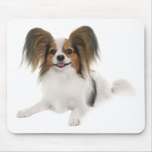 Papillon Puppy Mom Dog Lover Puppies Fur Mama Mouse Pad