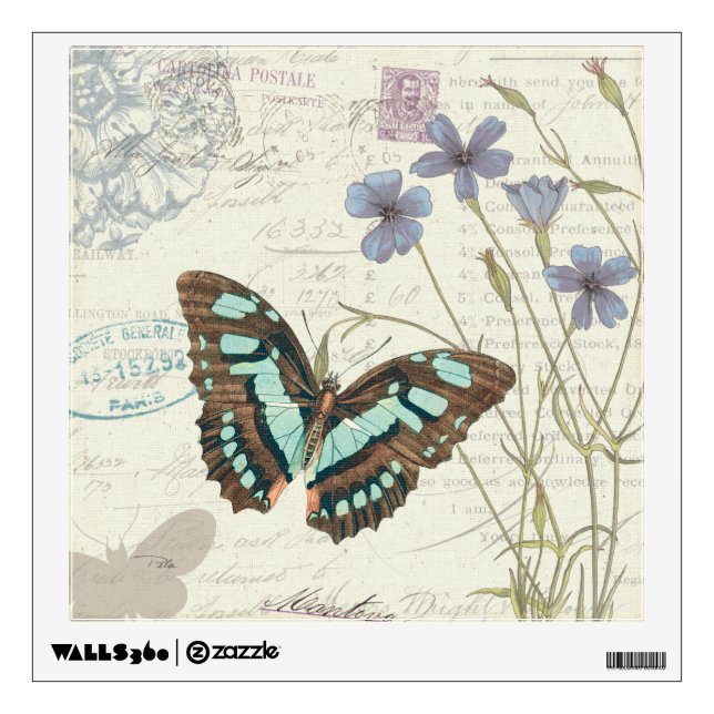 Papillon Tales Wall Decal (Front)