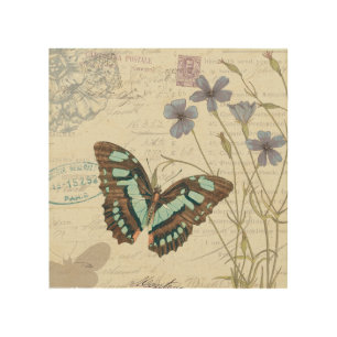 Papillon Tales Wood Wall Decor