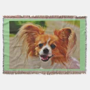 Papillon throw blanket. throw blanket