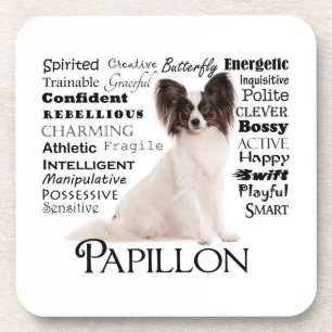 Papillon Traits Coaster Set