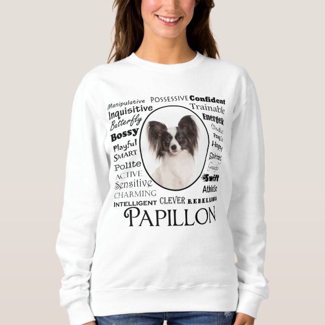 Papillon Traits Hoodie (Front)