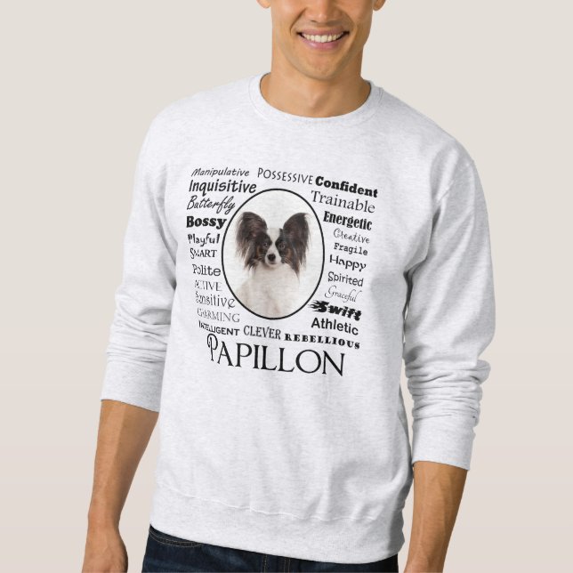 Papillon Traits Sweatshirt (Front)
