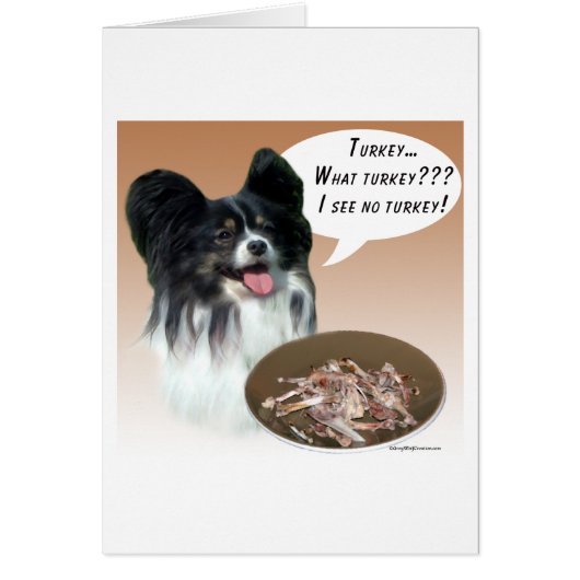 Papillon Turkey Cards (Front)