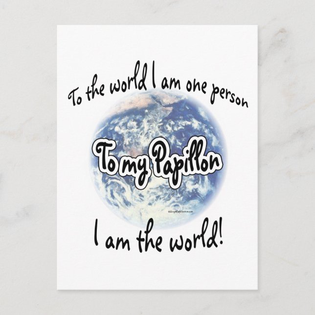 Papillon World 2 Postcard (Front)
