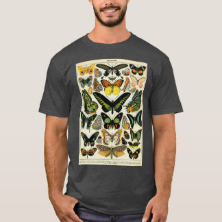 Papillons Butterfly Collection Poster T-Shirt