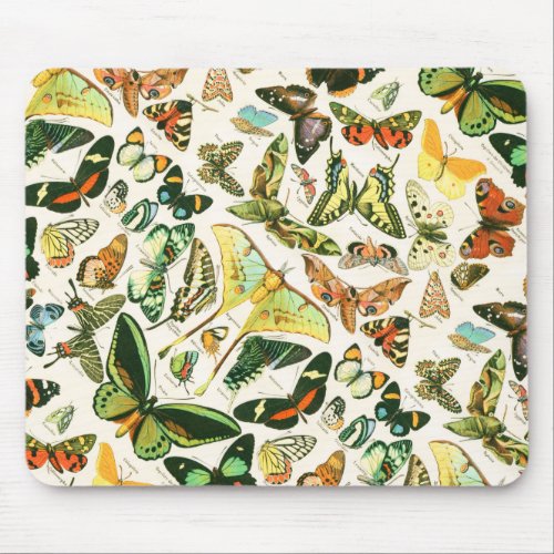 Papillons Mouse Pad