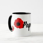 Papi&#39;s Poppies Mug at Zazzle