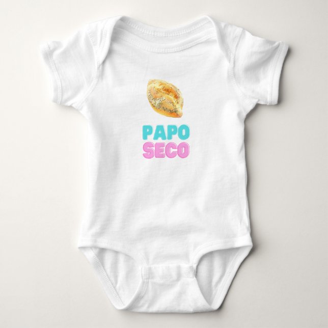 Papo Seco Baby Bodysuit (Front)