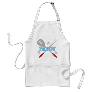 Papou BBQ Grilling Apron Gift