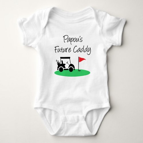 Papous Future Caddy Baby Bodysuit